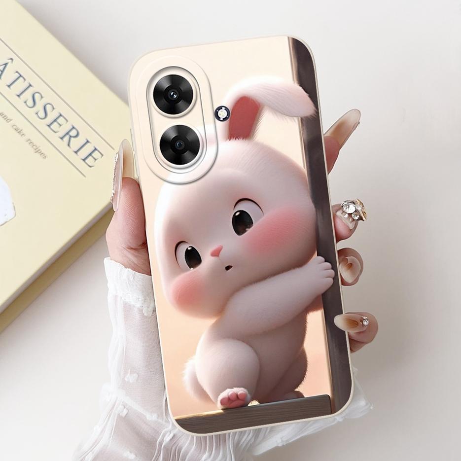 Для Realme Note 60 Чехол RMX3933 Роскошная Конфетная Расписная Крышка Мягкий ТПУ Чехол для Телефона Для Realme Note 60X Note60 Narzo N61 Fundas Coque