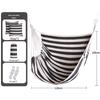 Versatile Hanging Chair for Dorms, Hammocks, and Courtyards - Indoor/Outdoor Swing