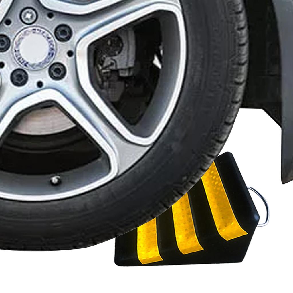 Car Tyre Slip Stopper Control Wheel Alignment Tire Pad For Car Trailer Truck RV Camper Handles Rubber Wheel Chocks Blocks