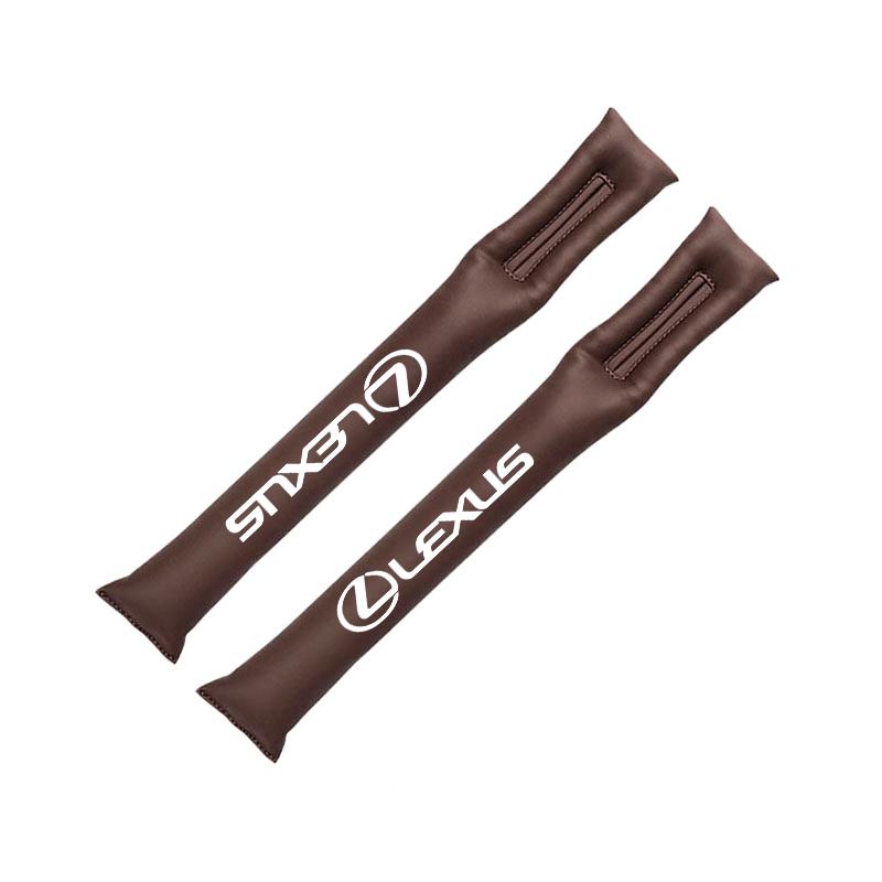 Заполнитель зазора автомобильного сиденья Мягкие накладки Кожаный автомобильный стайлинг Проставка Для Lexus FSPORT LBX NX RX 350h 450h ES UX 300e GS GX IS LS LX