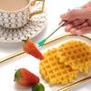 Lovely Stainless Steel Spoon Smiley Sunflower Handle Coffee Spoon Fork Dessert Ice Cream Spoon Tea Spoon Kitchen Accessories4