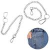 Long Trousers Rock Punk Keyring HipHop Jewelry Jean Keychain Clip Wallet Belt Chain