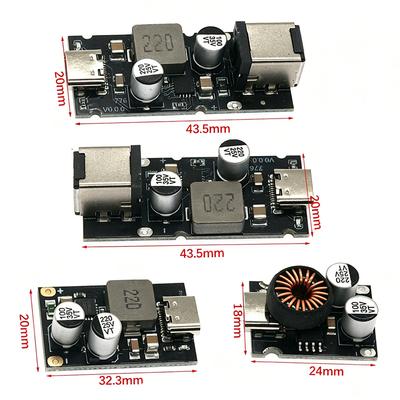 Модуль быстрой зарядки 65 Вт, Type-C PD 3.1, Для QC 3.0, И Продвинутая Защита, Универсальное Входное Напряжение, Электронные Компоненты