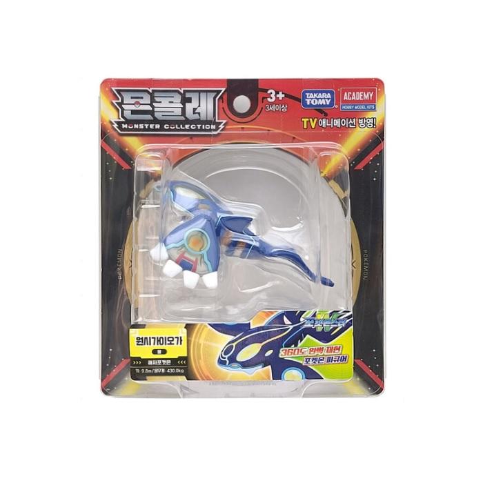 Коллекция покемонов Academy Moncolle Pokemon Figure Primal Kyogre Kids Toy
