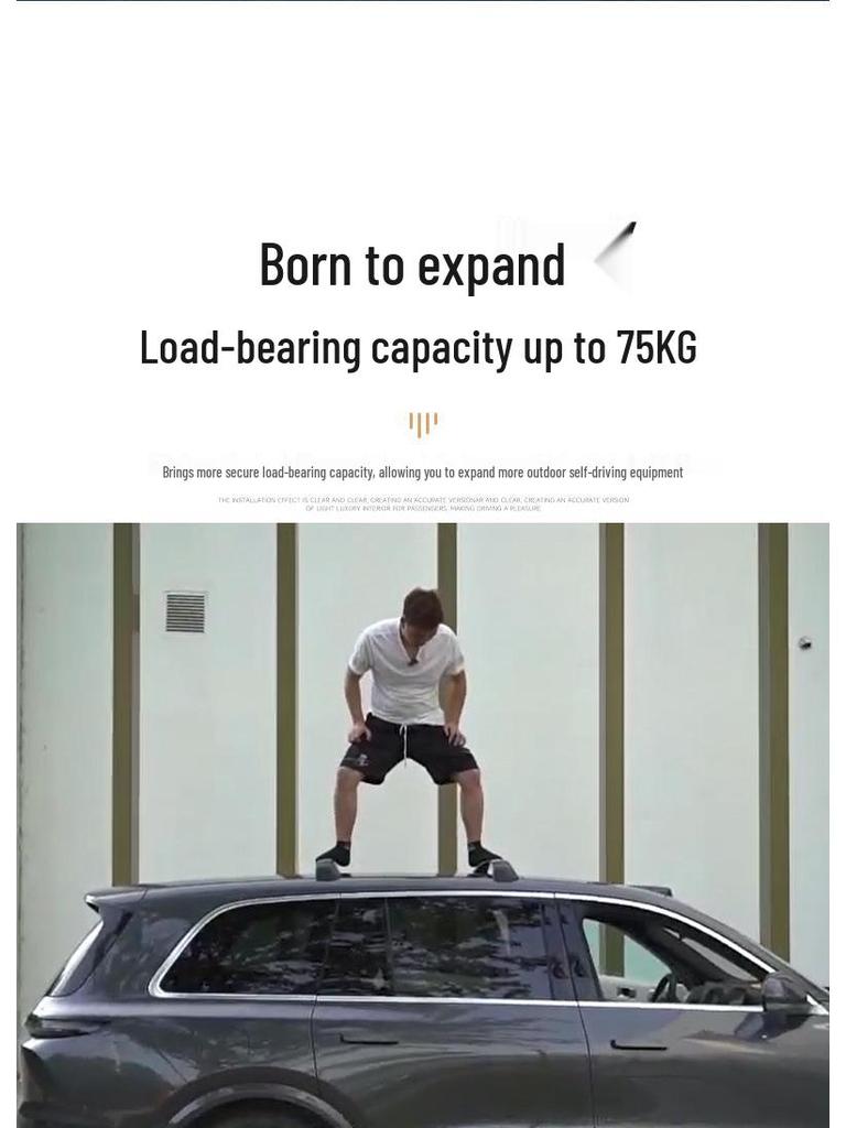 Ideal L7/L8/L9 Roof Rack Extension Luggage Box Accessories for Car