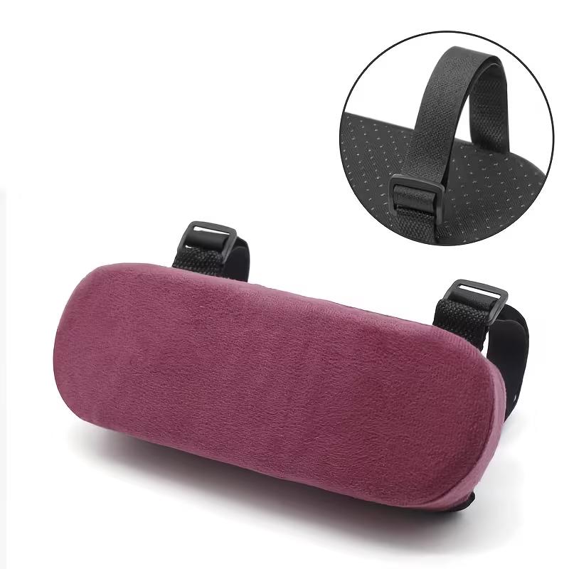 1pc Memory Foam Armrest Pads, Universal Elbow Support Cushion for Office Chair, Arm Pressure Relief Covers for Desk Chairs Home