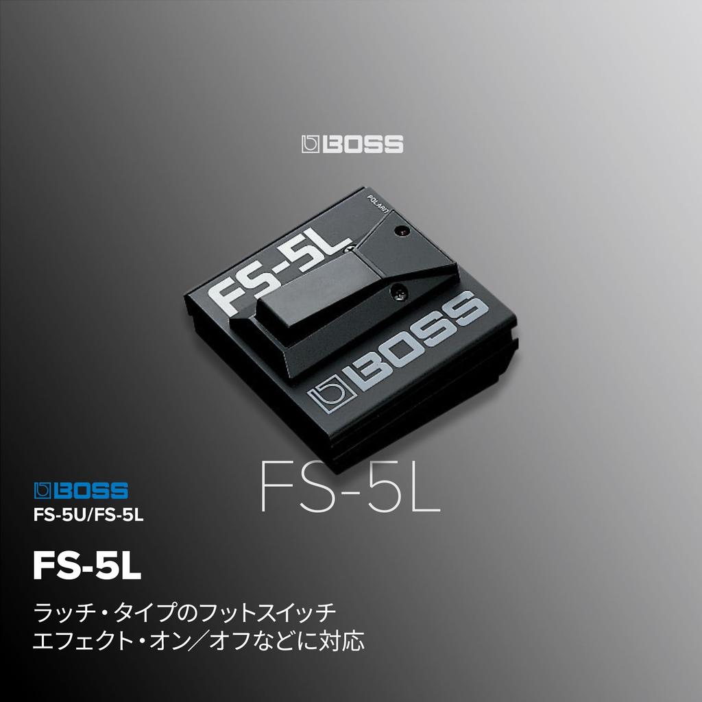 BOSS Педаль FS-5L Тип фиксации Включение/выключение усилителя и эффектов