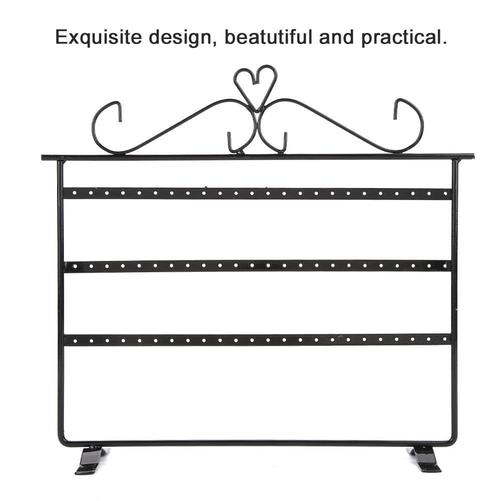 72 отверстия Серьги Ожерелье Браслет Подставки для ювелирных изделий Вешалка Держатель Стойка Античная бронза