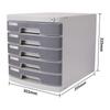Deli 5-Layer Lockable Desktop Drawer Organizer
