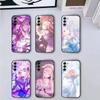 Project SEKAI Игра Акияма М-Мизуки Чехол для телефона Силиконовый Мягкий Для Samsung Galaxy A73,A72,A71,A70,A53,A52,A51