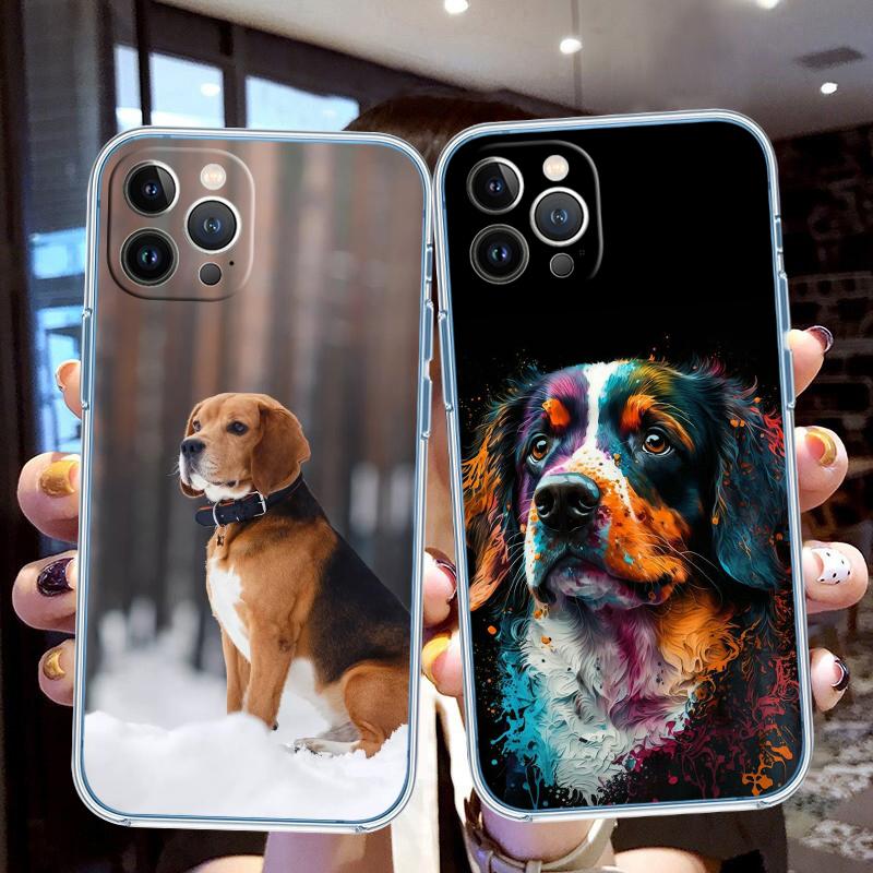 LO14 Beagle Dog Phone Case for Motorola Moto G10 G20 G30 G31 G32 G34 G35 G41 G42 G50 G51 G52 G55 G60 G60S G62 G71 G72 G75