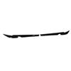 Pair of Front Headlight Eyebrow Glossy Black Left Right Headlamp Eyelid Cover Trim for 5 Series G30