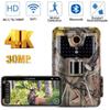 LS VISION WIFI Live Stream Trail Camera 4K 30MP APP Bluetooth Control Outdoor Hunting Cameras Night Vision WIFI900PRO Wildlife Surveillance