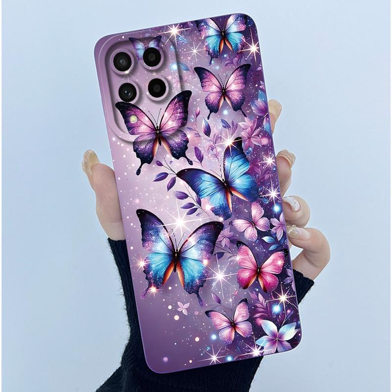 Чехол для Samsung Galaxy M53 M33 5G Простота Масляная живопись Мягкий силиконовый задний чехол для телефона для Samsung M 53 5G Ударопрочный бампер