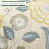 Morris Design Studio Синяя подушка Wilhelmina от Kawashima Selkon Textiles Чехол, 45x45см, LL1745,
