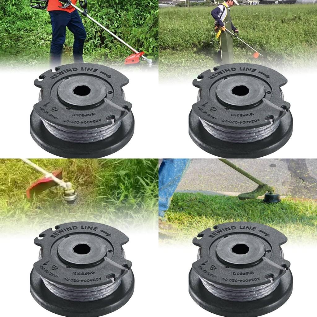 Прочная нейлоновая леска для триммера Greenworks, сменная катушка, сине-серая