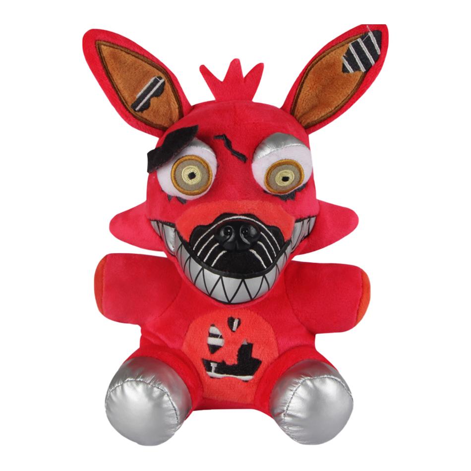 18 см Аниме Каваи Fn af Плюшевая игрушка Мультяшный Фредди Плюшевая кукла Медведь Кролик Животное Плюшевые игрушки Fazbear Рождественские подарки