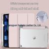 Защитный чехол для iPad 11 с держателем для стилуса - Подходит для моделей 6-го поколения, 7-го поколения, 10.2" Airbag, Pro 12.9", Прозрачная крышка