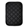Car Accessories Black Leather Armrest Cover Pad Center Console Box Cushion Mat