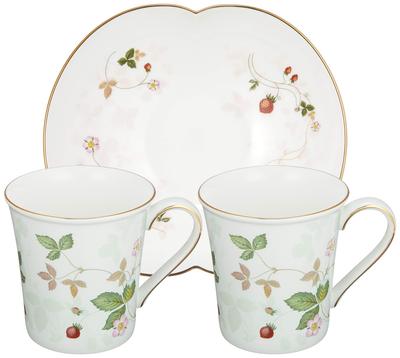 Импортный набор для чая Wedgwood Wild Strawberry Pastel 1053338 [Обычный продукт]