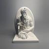 Han Character Sculpture, Gypsum Statue, Expanded Fragrance Stone, Desktop Decoration, Advanced Small Group Gifts