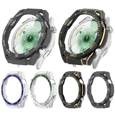Защитный чехол для Huawei Watch GT 6 46 мм, стеклянный, устойчивый к царапинам, бампер-накладка, жесткий ПК, защитный бампер для GT6, аксессуары