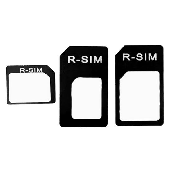 Адаптер-конвертер 3 в 1 NanoSIM-карта в Micro SIM-карту и стандартную SIM-карту