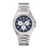 Typhoon Chrono Stainless Steel Blue Dial Quartz 7005.9135 100M Men's Watch