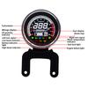 Multifunction Motorcycle Tachometer Meter LED Backlight LCD Motorcycle Speedometer Digital Level