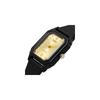 Casio Standard LQ-142E-9A Women's Analog Watch Basic Simple Rubber Black