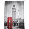 Tower Of London UK Big Ben Прозрачные шторы для украшения гостиной Оконные шторы для кухни Тюль Вуаль Шторы из органзы