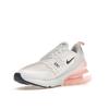 Nike Air Max 270 White Bleached Coral Women Sneakers Atmosphere Midnight-Navy AH6789-110