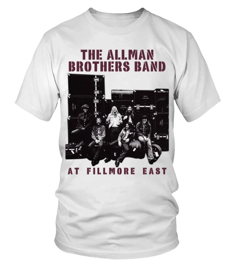 Vtg The Allman Brothers Band at the Fillmore East Cotton All Size Shirt