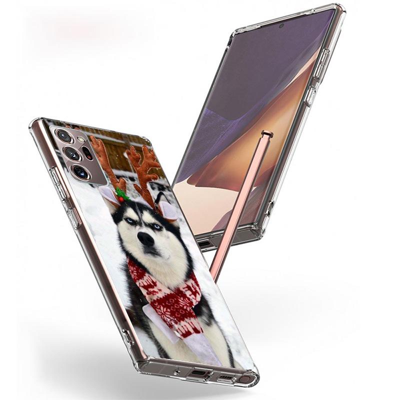 Siberian Husky Dog Cover Phone Case For Samsung Galaxy S26 S25 Edge S24 Ultra S23 S22 Plus S21 S20 FE Soft Fundas Shell Galaxy S