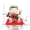 9 Inch Ceramic Maneki Neko Coin Box Lucky Cat Ornament Home Decoration Feng Shui Figurine Platus Cat