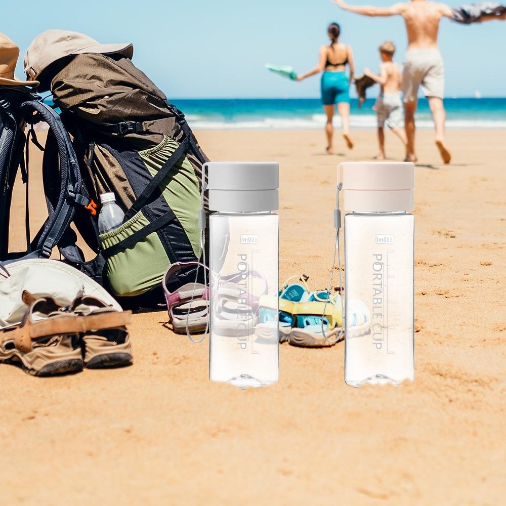 800ml Sports Water Bottle Lightweight Resin Travel Bottle Fitness Water Bottle Beverage Prep