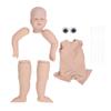 28 дюймов Заготовка для реборн куклы Винил Неокрашенный Мягкие конечности Набор деталей для DIY куклы-младенца
