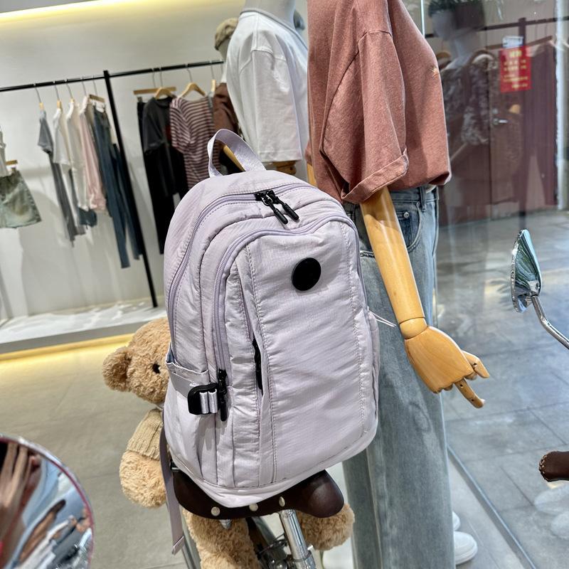 Студенческая школьная сумка женский рюкзак корейская версия ретро простой рюкзак дорожная сумка