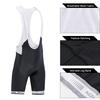 Lixada Летний велосипедный комплект из велосипедной рубашки с короткими рукавами и шорт с нагрудником с мягкой подкладкой