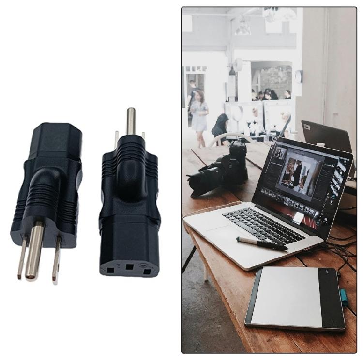 Международный переходник для вилок питания IEC 320 C14 (папа) на IEC 320 C13 (мама) AC110V-250V для путешествий