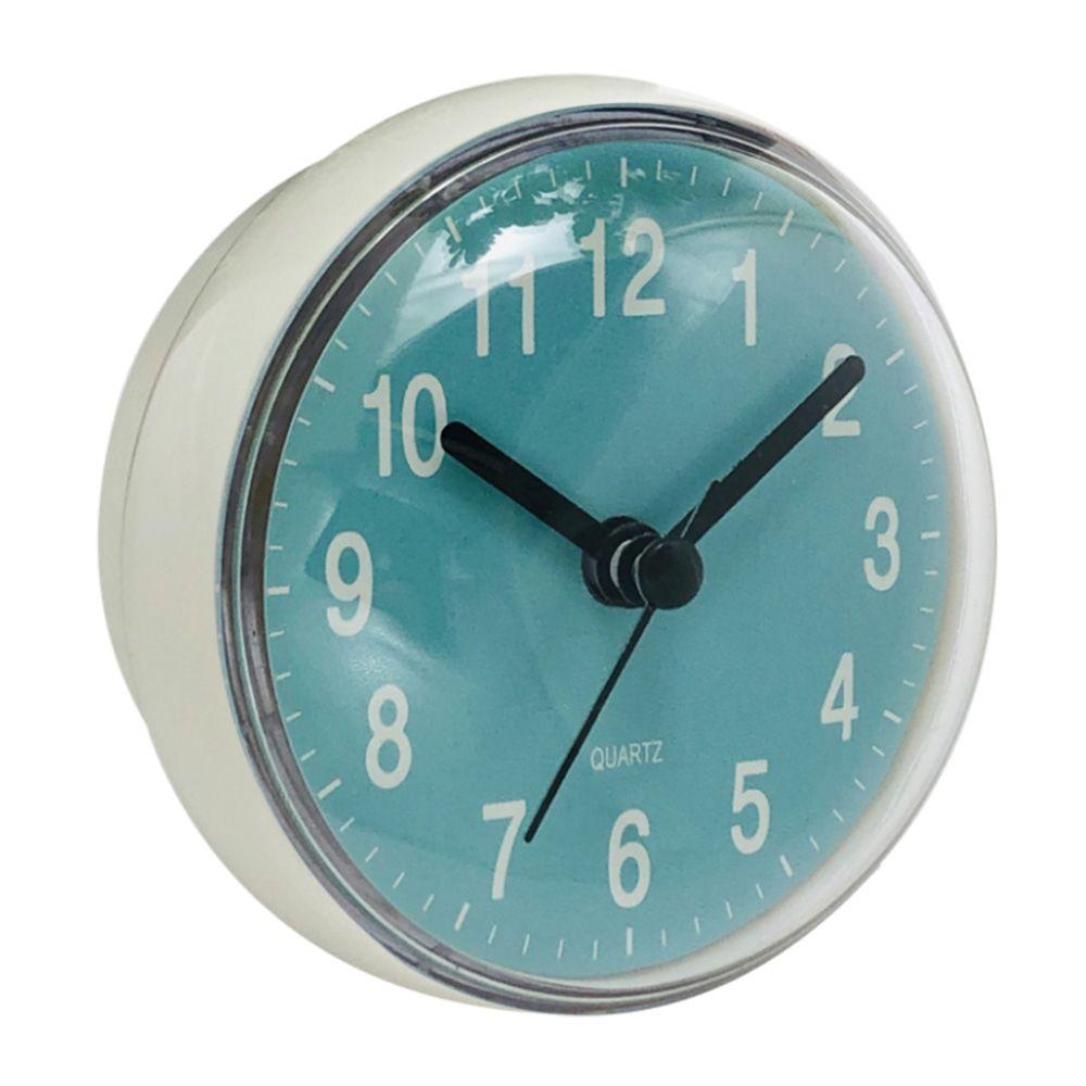 Clock Art Minimalist Battery Powered Mini Sucker Shower Clocks Home Decor Wall Watch Wall Clock