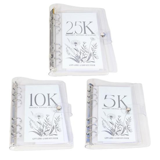 12 Month Envelopes Money Saving Challenge Binder 100 Envelopes Monthly Savings Money Book