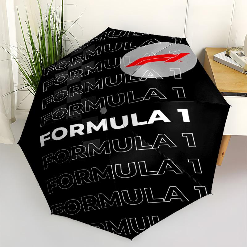 F1 Marble Texture Portable Automatic Umbrella with 8-Rib Lightweight for Women/Men Elegant Umbrella Spiritual Gift