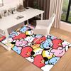 Colorful Cartoon kpop Carpet, Chair Rug,Rug for Office Bedroom living rooms, Doormat decor Fan Gift Christmas Gift