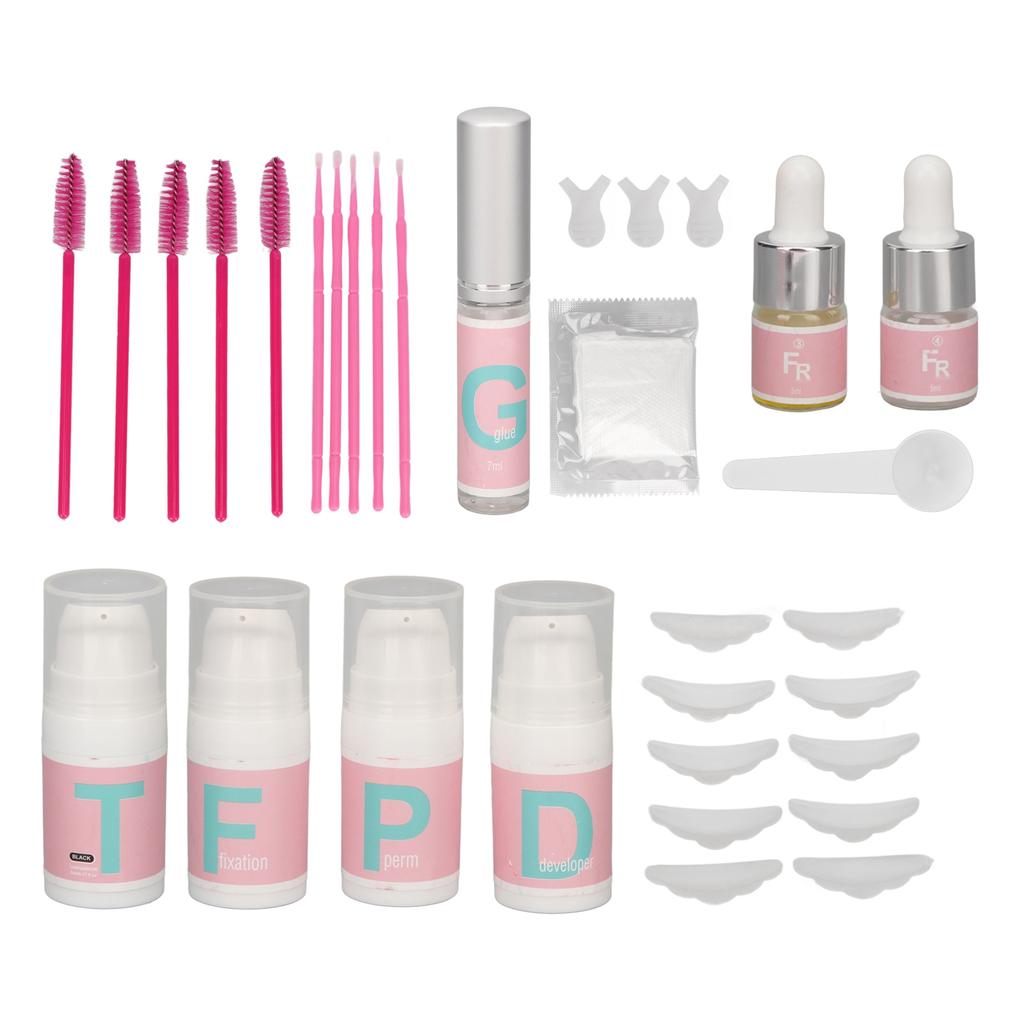 2 в 1 Набор для подтяжки бровей и ресниц Профессиональный полный набор для подтяжки ресниц Мягкая краска для ресниц 37 мл Жидкость