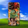Чехол для телефона Samsung Galaxy A13, A21s, A22, A31, A32, A52, A53, A71, A80, 'Жизнь шоу-девушки S' Мягкий черный корпус