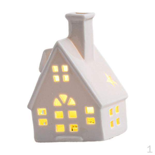 Ceramic with LED Lighting, Small Figurine.