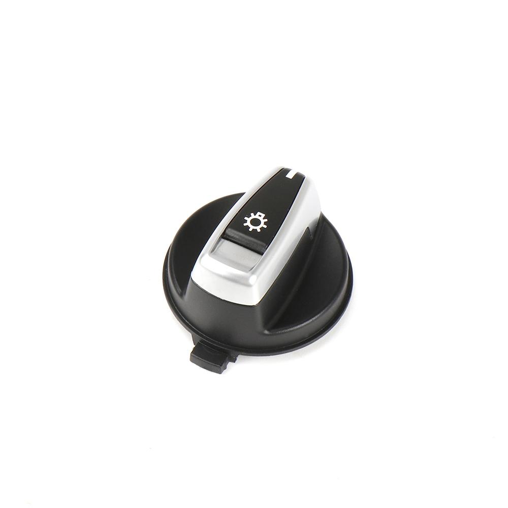 Car Front Headlight Switch Rrotary Headlamp Knob Button Cap For BMW 1 3 X1 Series E84 E87 E88 E82 E90 E91 E92 E93