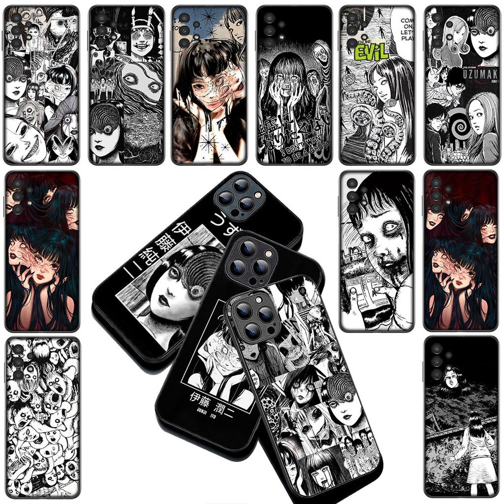 Томиэ Коллекция Дзюндзи Ито Чехол для Motorola Moto G86 G57 E14 E15 G14 G34 G67 G13 G24 A54 G15 Power E22 Чехол для телефона
