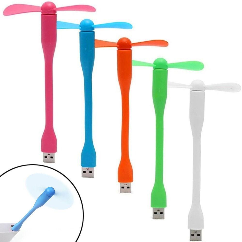 Гибкий USB-вентилятор Портативный ручной вентилятор Прочный мини-USB-вентилятор для охлаждения ноутбука